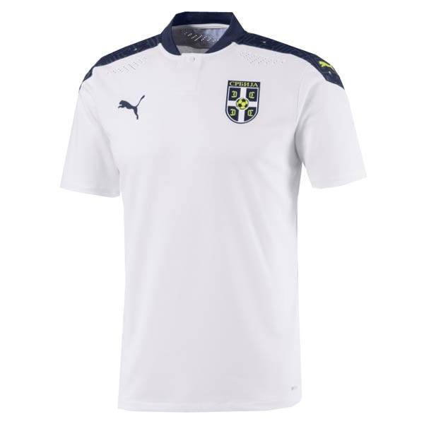 Tailandia Camiseta Serbia 2ª 2020 Blanco